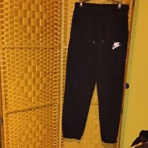 Nike Black Joggers with Logo